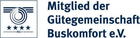Gütesiegel Buskomfort